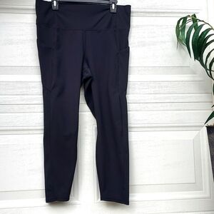 Fabletics PureLuxe Black Leggings With Pockets